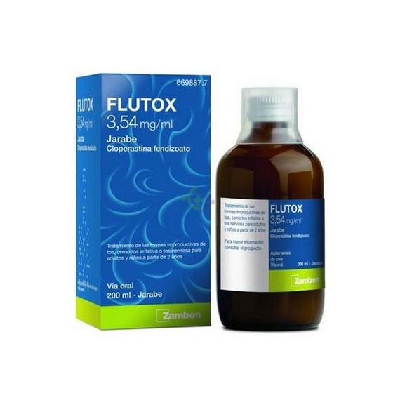 FLUTOX 3.54 MG/ML JARABE 200 ML
