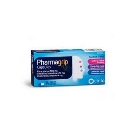 PHARMAGRIP 14 CAPSULAS