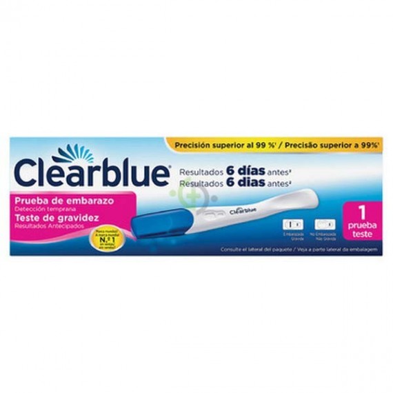 CLEARBLUE TEST EMBARAZO ULTRATEMPRANA 6 DIAS ANTES - 1 PRUEBA