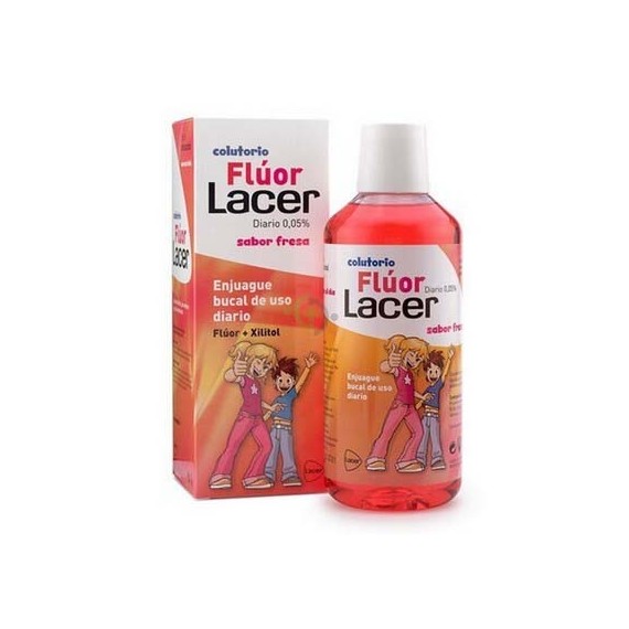 LACER JUNIOR FLUOR DIARIO FRESA COLUTORIO 500 ML