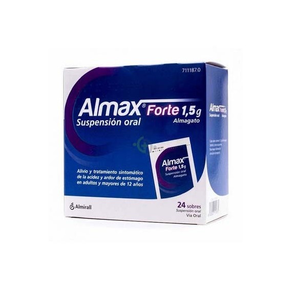 ALMAX FORTE 1.5 G 24 SOBRES SUSPENSION ORAL
