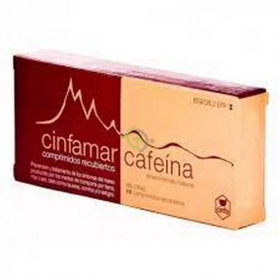 CINFAMAR CAFEINA 50/50 MG...