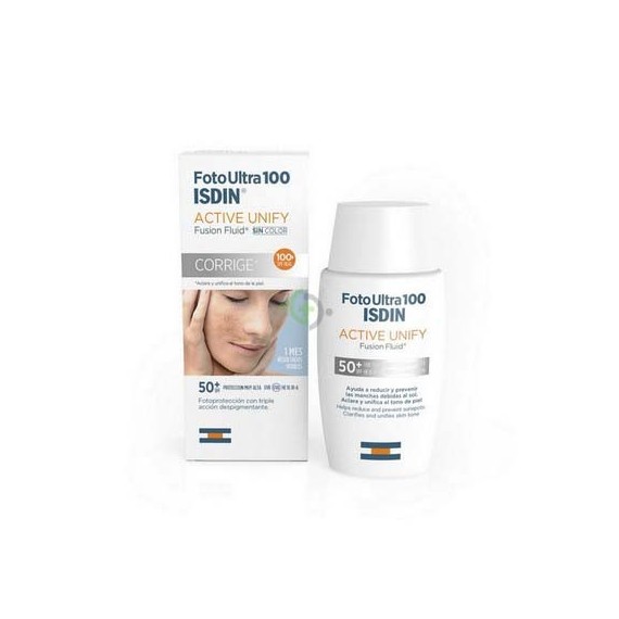 ISDIN FOTOULTRA 100 ACTIVE UNIFY FUSION FLUID 50 ML