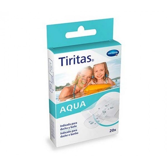 TIRITAS AQUA 3 TAMAÑOS 20 U