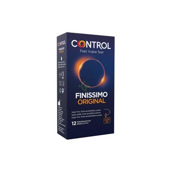 CONTROL FINISSIMO ORIGINAL PRESERVATIVOS 12 U