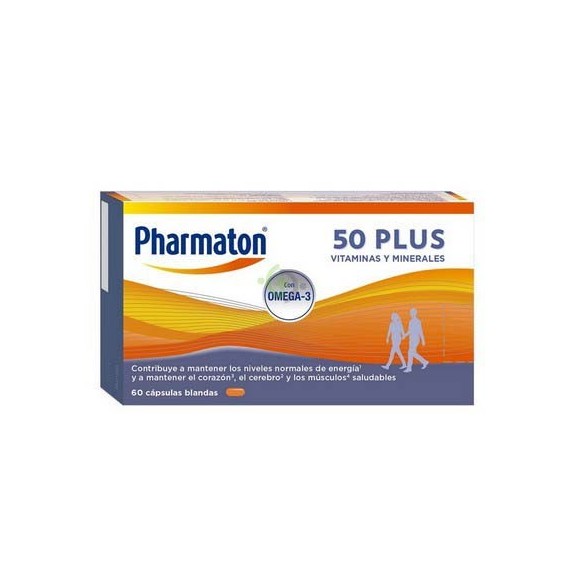 PHARMATON 50 PLUS 60 CAPSULAS
