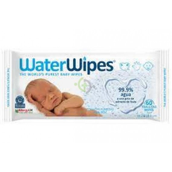 WATERWIPES TOALLITAS PARA BEBE 60 TOALLITAS