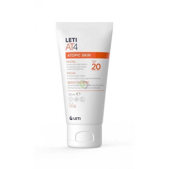 LETI AT-4 CREMA FACIAL SPF 20 -  (50 ML)