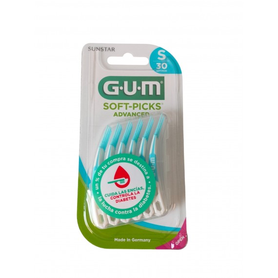 GUM SOFT PICKS ADVANCED 30 SMALL
