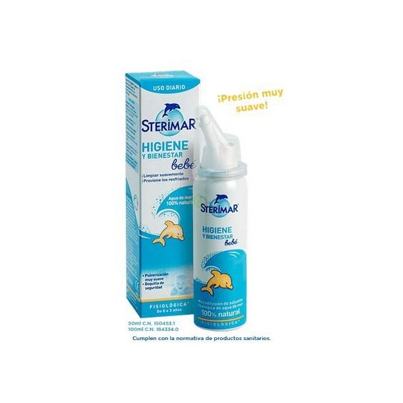 STERIMAR BEBE HIGIENE Y BIENESTAR 1 ENVASE 100 M