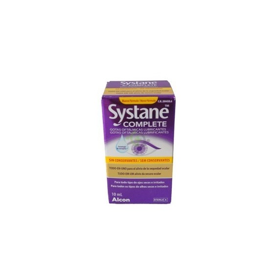 SYSTANE COMPLETE GOTAS OFTALMICAS LUBRICANTES 10 ML