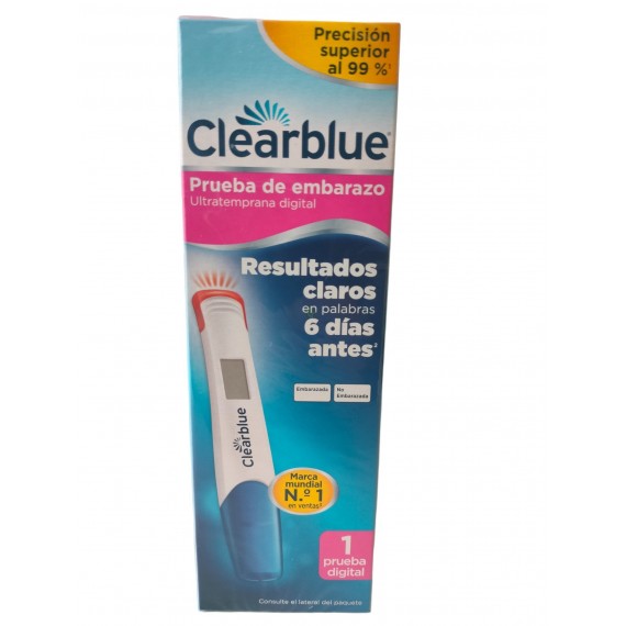 CLEARBLUE PRUEBA DE EMBARAZO ULTRATEMPRANA DIGIT