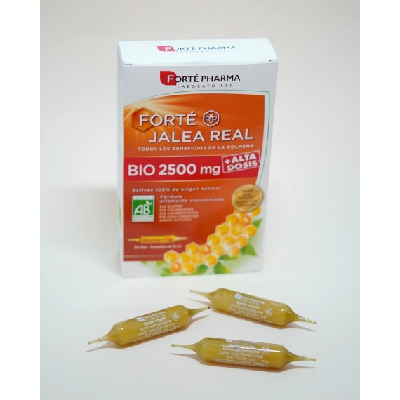 FORTE JALEA REAL BIO 2500 MG 20 AMPOLLAS 15 ML