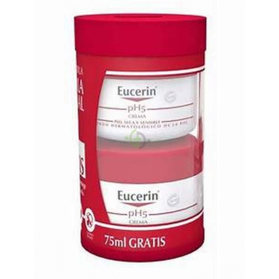 EUCERIN PACK CREMA PH5 75+75ML