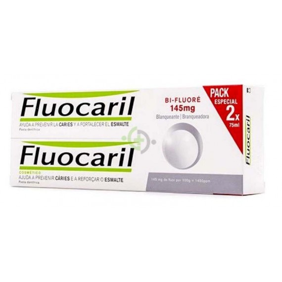 FLUOCARIL BI-FLUORE 145 MG BLANQUEANTE 2 X 75 ML
