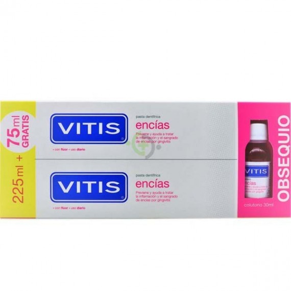 PACK VITIS ENCIAS PASTA 150 ML X 2 UDS