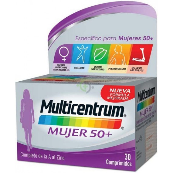 MULTICENTRUM MUJER 50+ 30 COMP