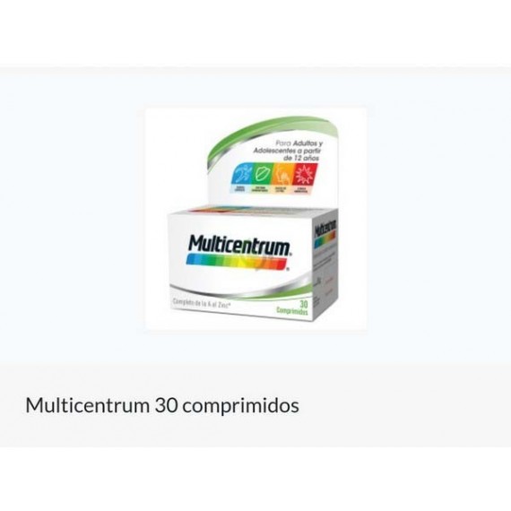 MULTICENTRUM CON LUTEINA 30 COMP