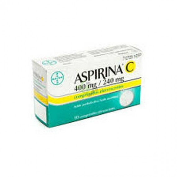 ASPIRINA C 400/240 MG 20 COMPRIMIDOS EFERVESCENT