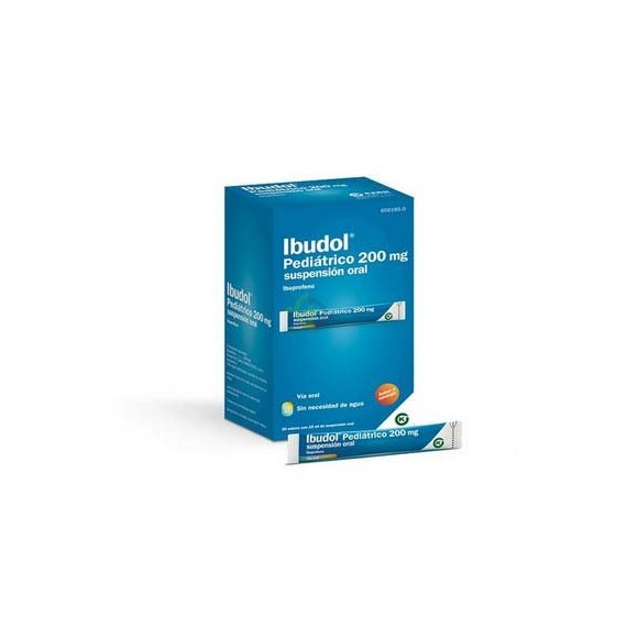 IBUDOL PEDIATRICO 200MG 20 SOBRES10ML