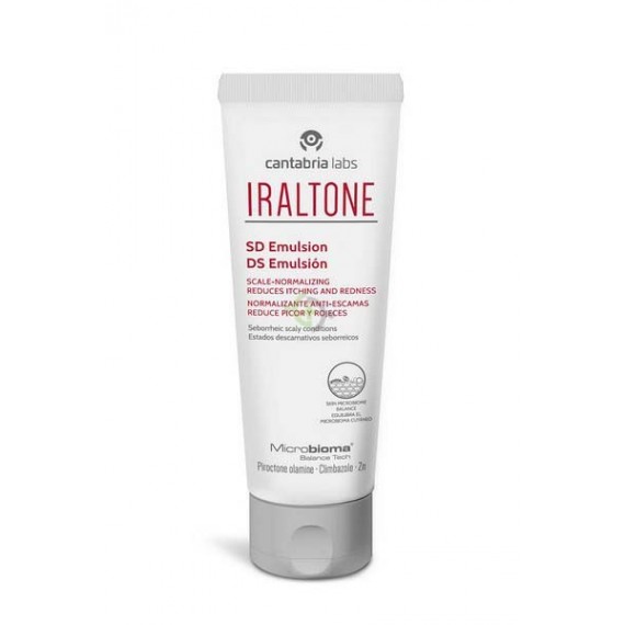 IRALTONE DS EMULSION NORMALIZANTE ANTI-ESCAMAS REDUCE PICOR Y ROJECES 1 ENVASE 30 ML