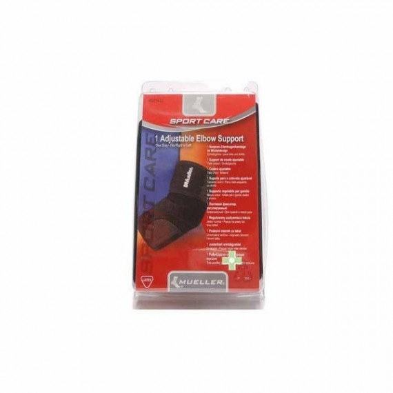 MUELLER 4521 CODERA AJUSTABLE NEOPRENO NEGRA,NEOPRENO, T-U