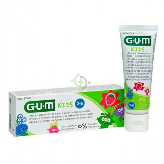 GUM KIDS GEL DENTAL 2-6...