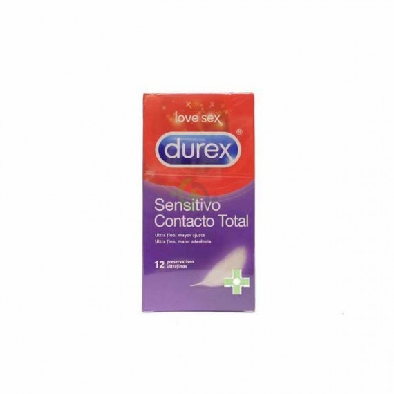 DUREX SENSITIVO CONTACTO TOTAL - PRES (12 U)
