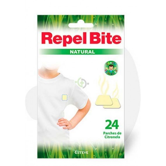 REPEL BITE NATURAL PARCHES ROPA C/ CITRONELLA 24 APLICACIONES