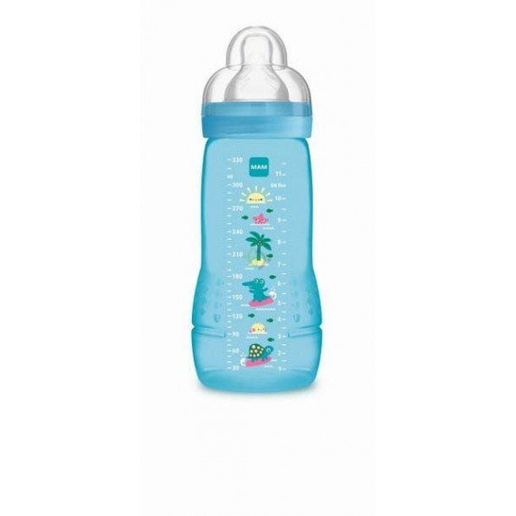 BIBERON MAM EASY ACTIVE 330 ML AZUL