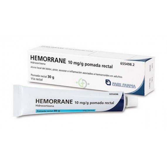 HEMORRANE 10 MG/G POMADA RECTAL 30 G