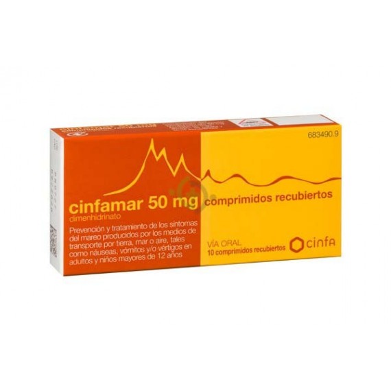 CINFAMAR 50 MG 10...