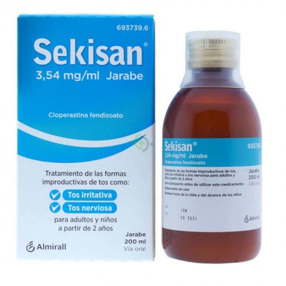 SEKISAN 3.54 MG/ML JARABE 200 ML