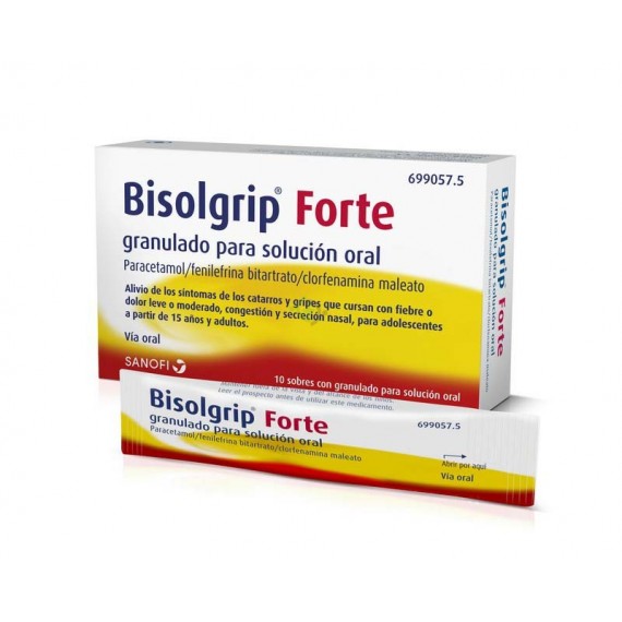 BISOLGRIP FORTE 650/10/4MG...