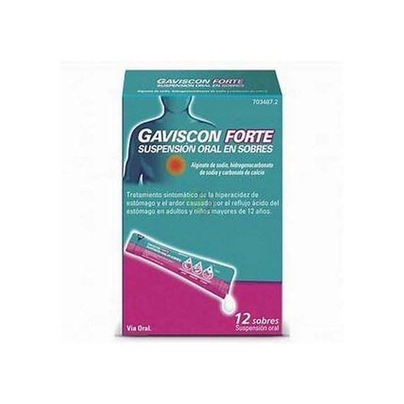 GAVISCON FORTE 12 SOBRES...