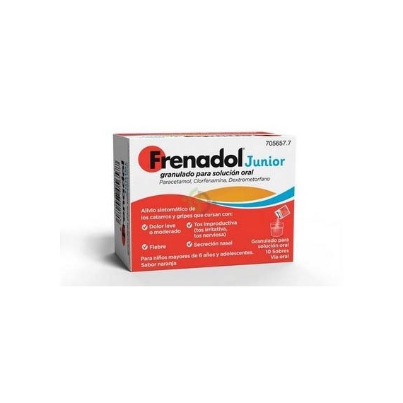 FRENADOL JUNIOR 10 SOBRES