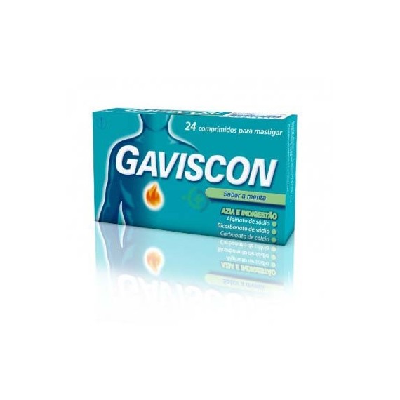 GAVISCON 24 COMP MASTIC MENTA
