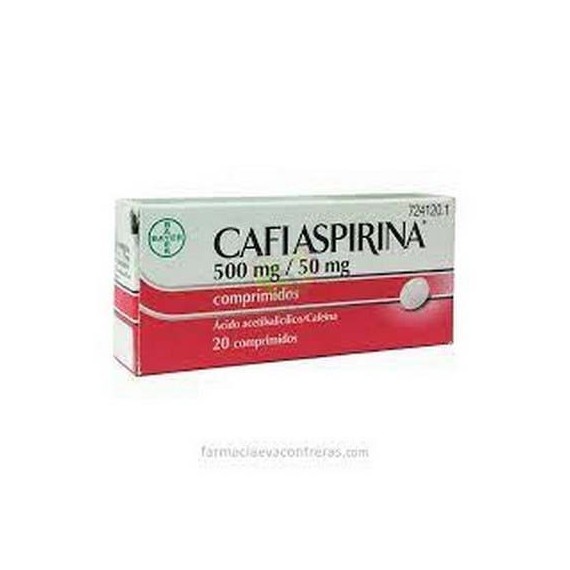CAFIASPIRINA 500/50 MG 20...