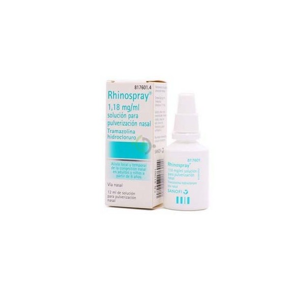 RHINOSPRAY 1.18 MG/ML NEBULIZADOR NASAL 12 ML