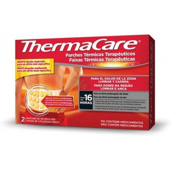THERMACARE ZONA LUMBAR Y CADERA PARCHES TERMICOS