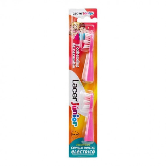 LACER CEPILLO ELECTRICO JUNIOR RECAMBIOS 2 CABEZALES
