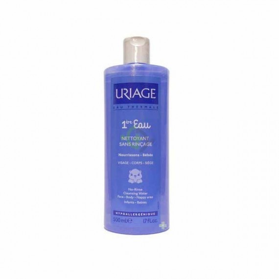 URIAGE BEBE 1ER EAU LIMPIEZA SIN ACLARADO 500 ML