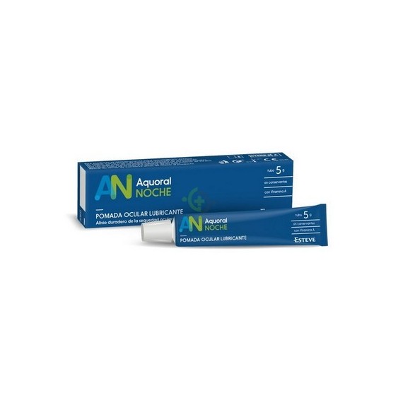 AQUORAL NOCHE PDA LUBRIC OCULAR 5G