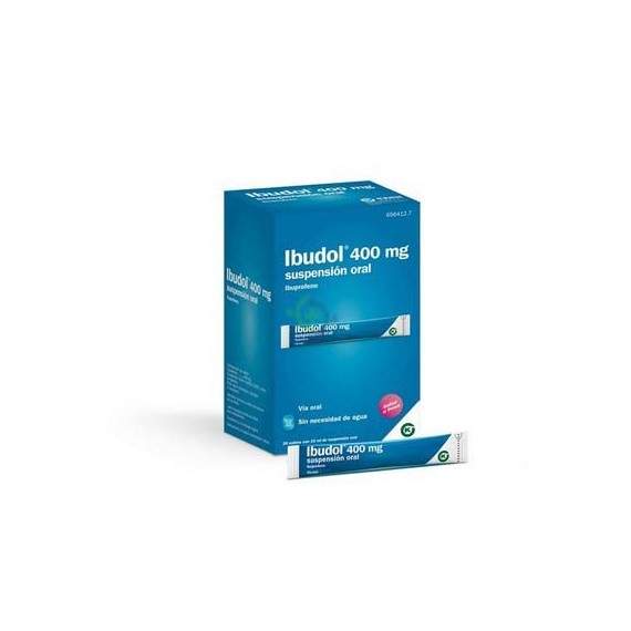 IBUDOL 400MG 20 SOBRES SUSP 10ML