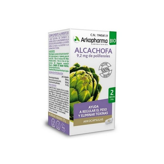 ARKOCAPSULAS ALCACHOFA 150...