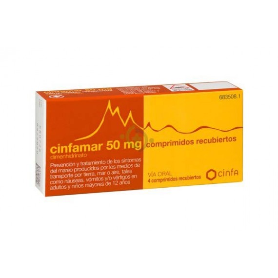 CINFAMAR 50 MG 4...
