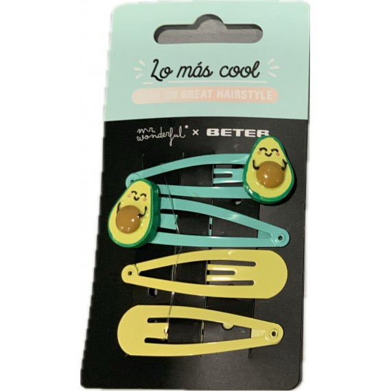 CLIPS DE PELO AGUACATE MR...
