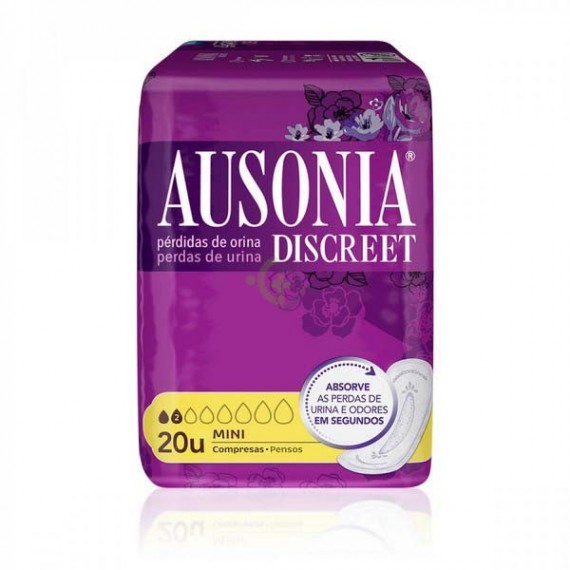ABSORB INC ORINA MUY LIGERA AUSONIA DISCREET MINI 20 U