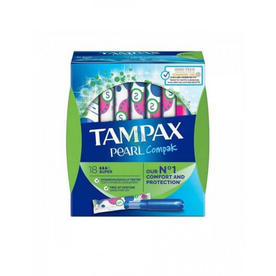 TAMPAX COMPAK PEARL TAMPON...
