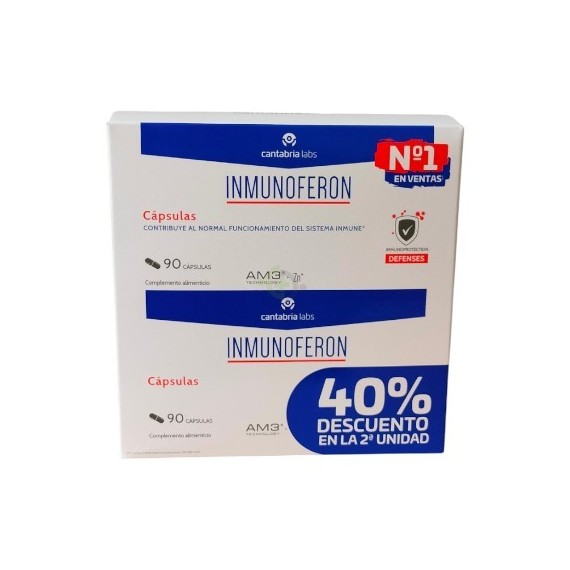INMUNOFERON CAPSULAS 2 X 90...